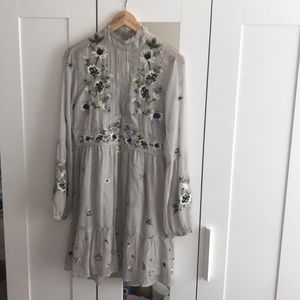 River Island Embroidered Dress